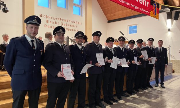 Stadtverbandstag der Feuerwehr Balve in Langenholthausen