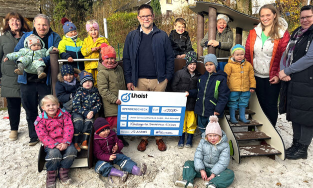 Kalkwerk Hönnetal unterstützt Kindergarten Sausebraus