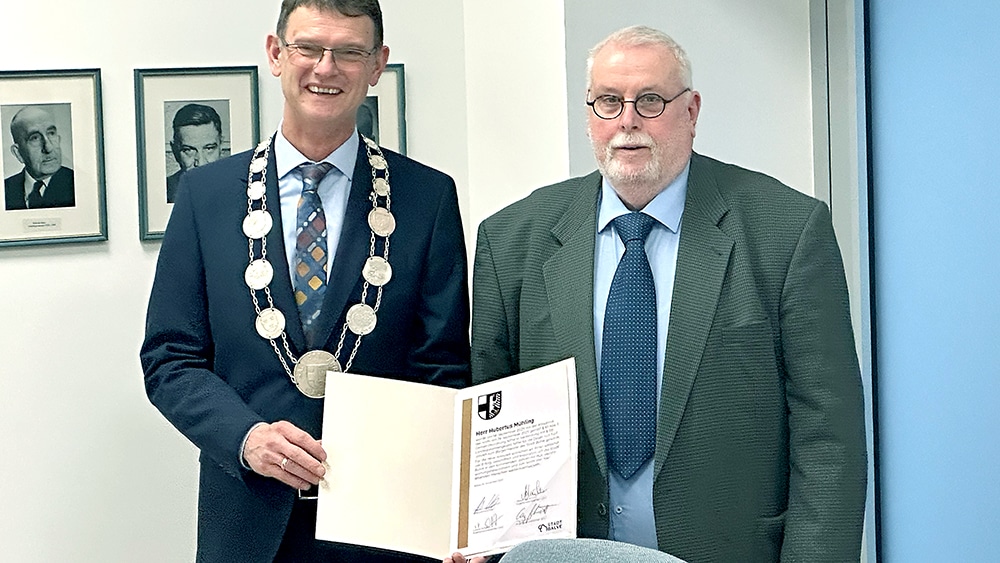 Bürgermeister Hubertus Mühling ins Amt eingeführt