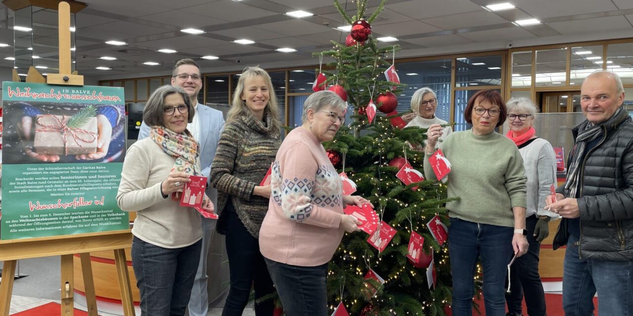 „Aktion Weihnachts-Wunschbaum“ startet erstmals in Balve 