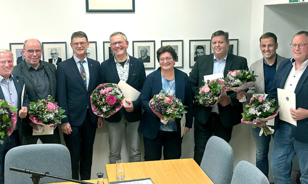 Ein neuer und sechs alte Ortsvorsteher