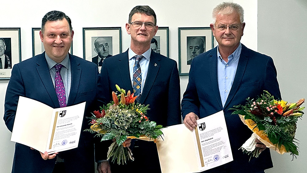 Einstimmig für Alexander Schulte und Jörg Roland