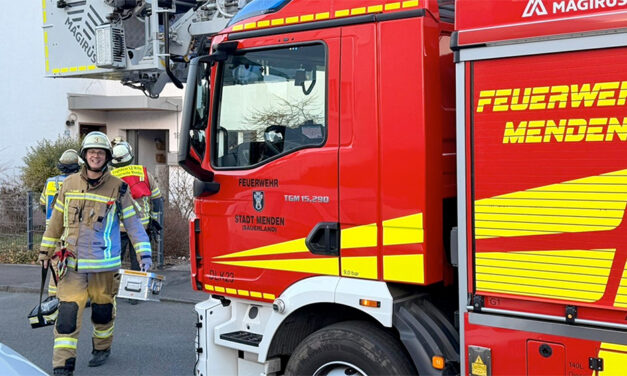 Brand im Kachelofen verrauchte Wohnung