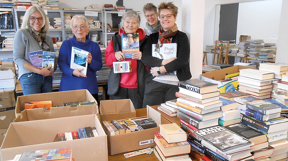 Neuenrader Frauenunion wieder mit Büchertrödelmarkt dabei