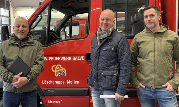 Das Gerätehaus Hönnetal steht kurz vor der Inbetriebnahme