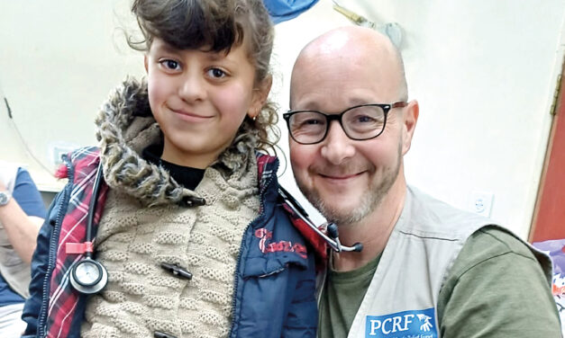 Tim Gernert hilft kranken Kindern  in den Krisengebieten