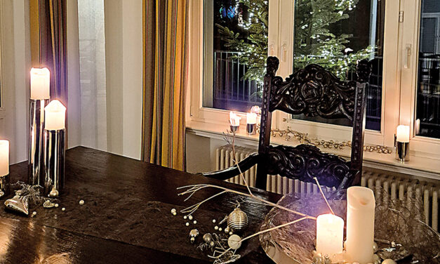 Ambiente-Trauung in der Villa