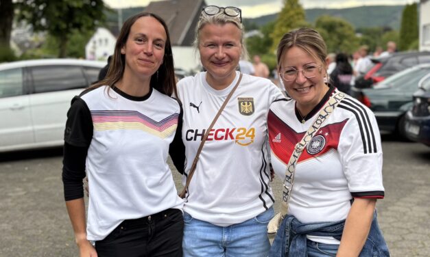7:1 – Jubel beim Public-Viewing in Garbeck