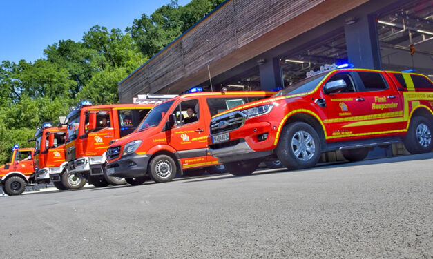 Feuerwehr zieht ins Gerätehaus Sanssouci ein