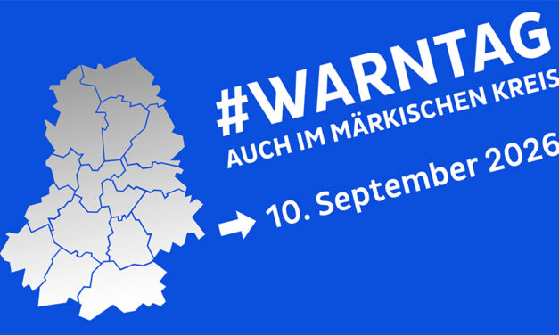 Bundesweiter Warntag am 10. September